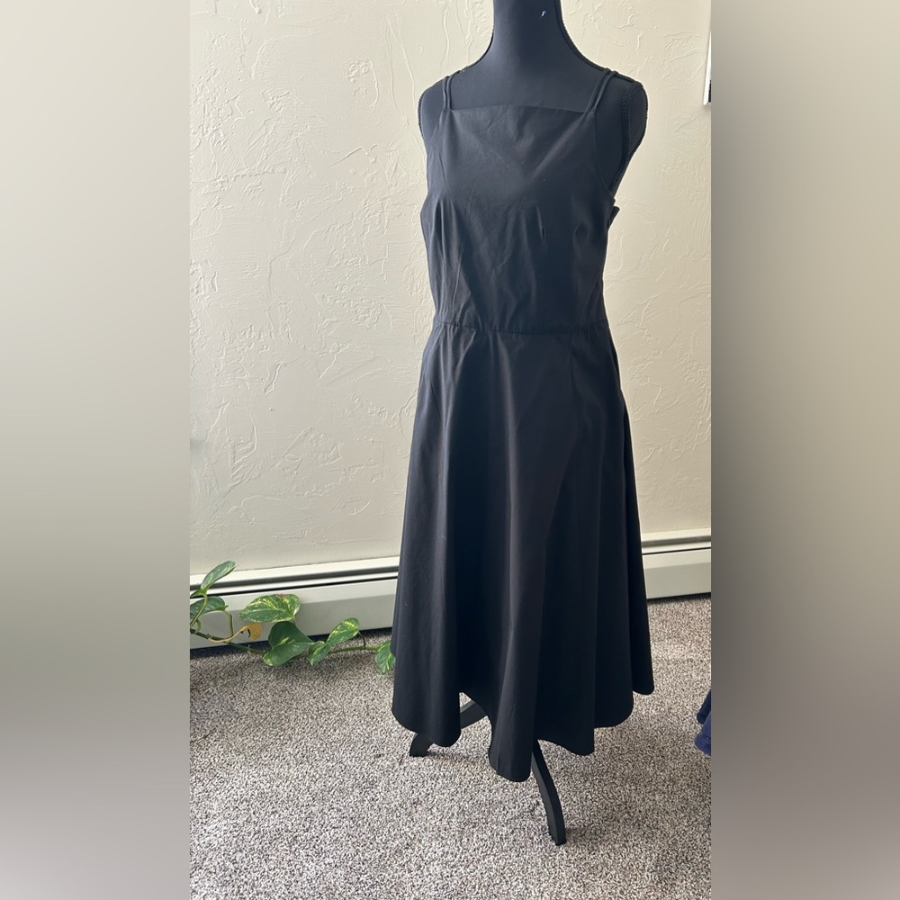 Joie Black Midi Dress WITH POCKETS